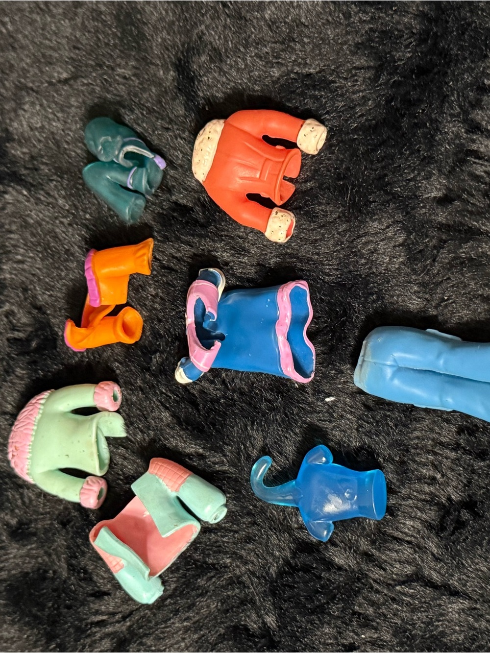 Polly Pocket Doll Clothing Lot Replacement Fashions Dresses Pants Jackets Mattel